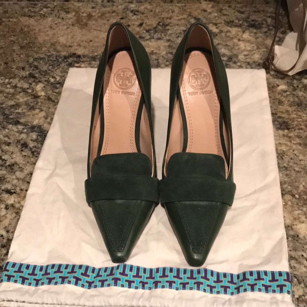 Tory Burch Stack Heel Shoe Size 7